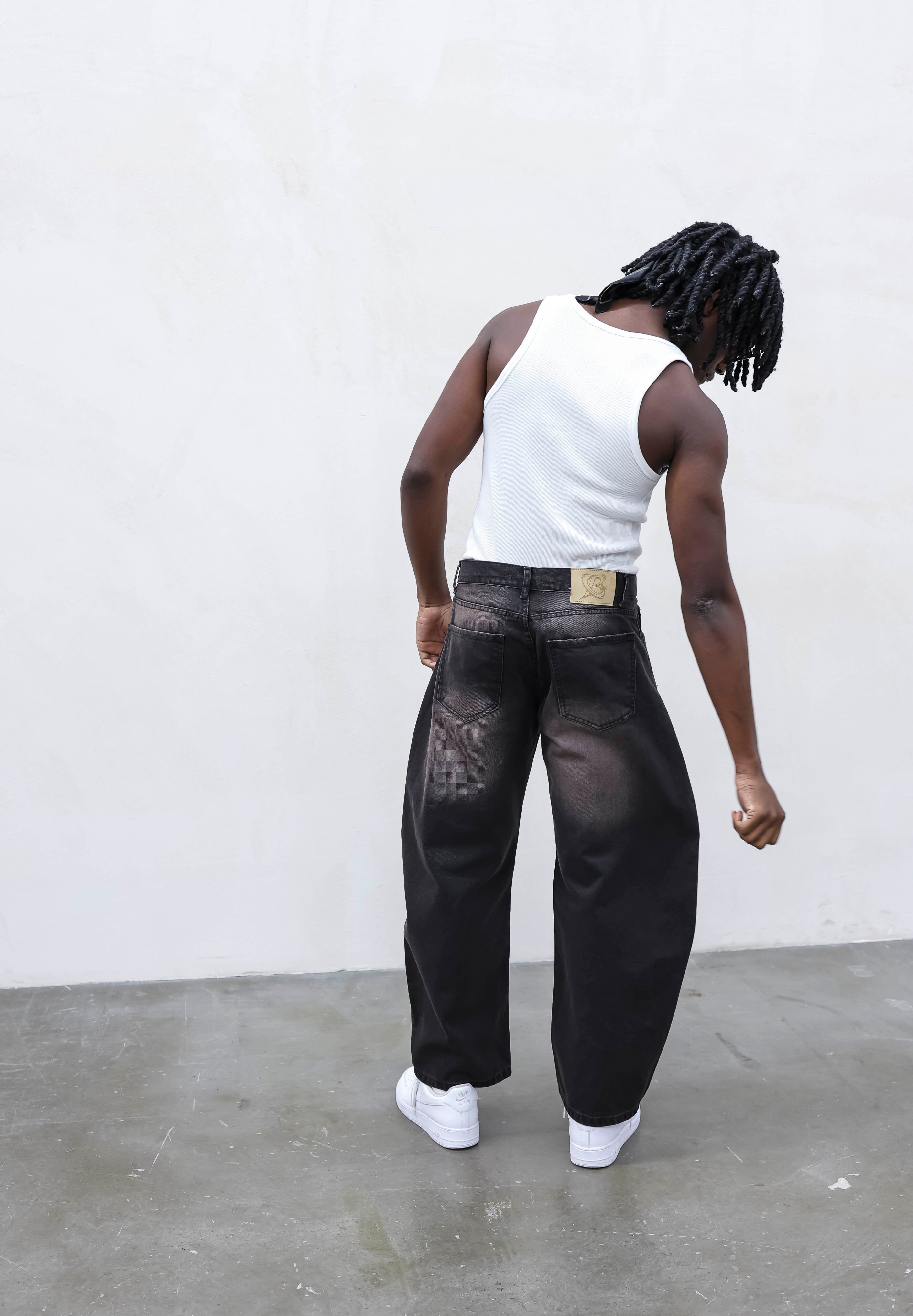 Jeans Balloon Marrone