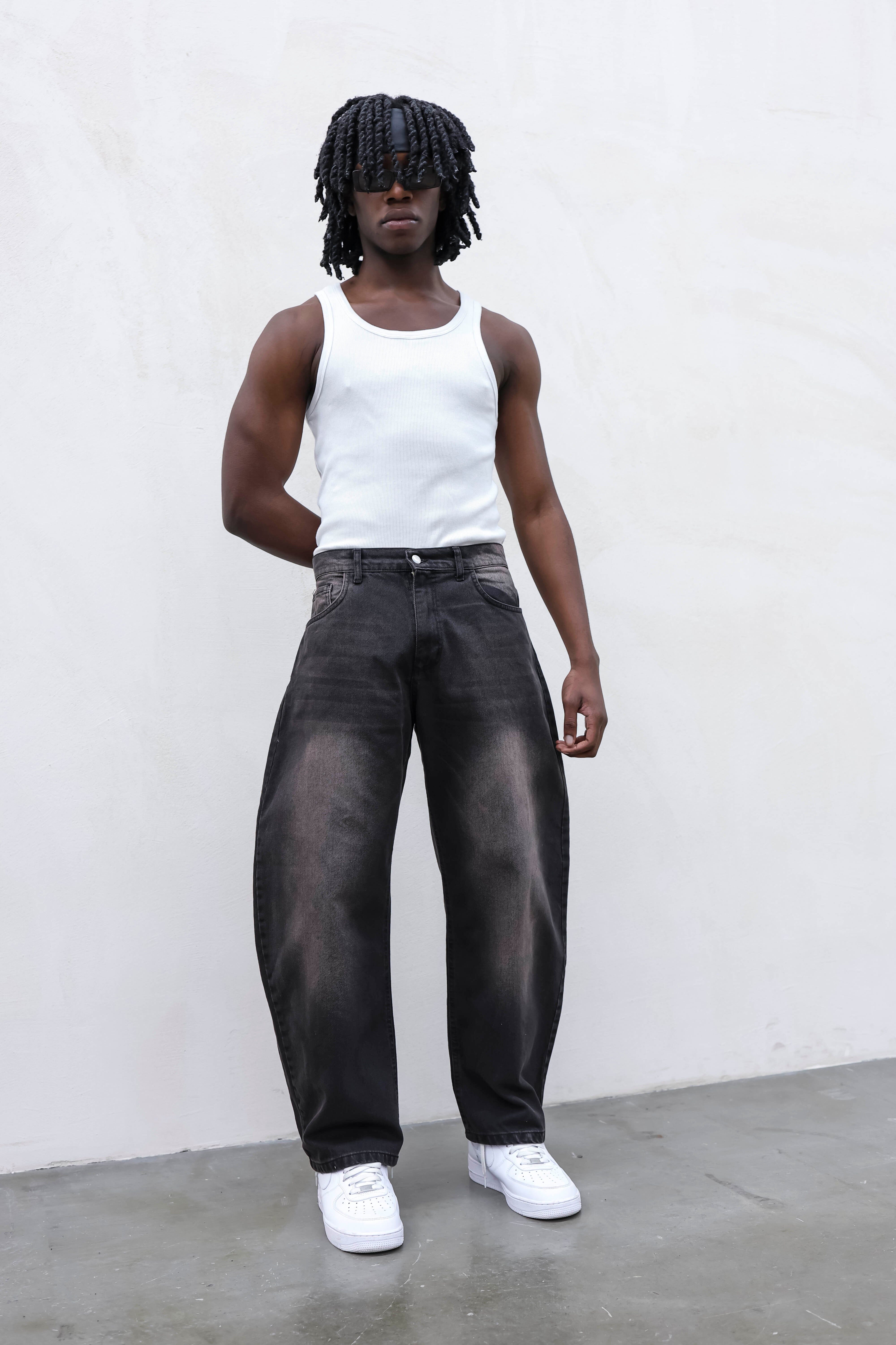 Jeans Balloon Marrone