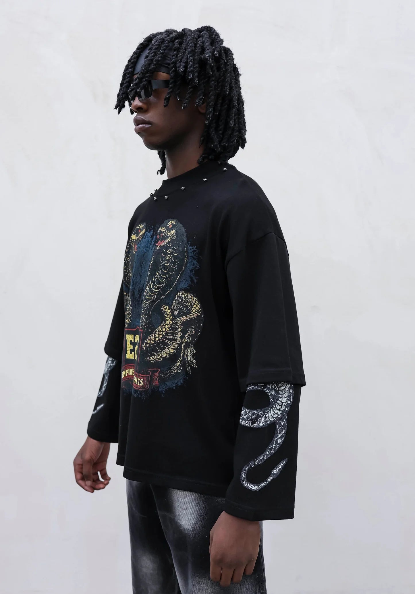 Longsleeve Nera Serpents