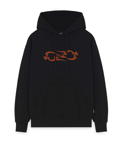 Felpa Propaganda Logo Quill Nera
