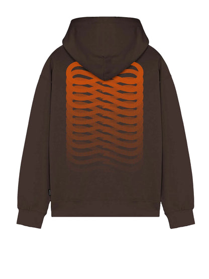 Felpa Propaganda Ribs Marrone