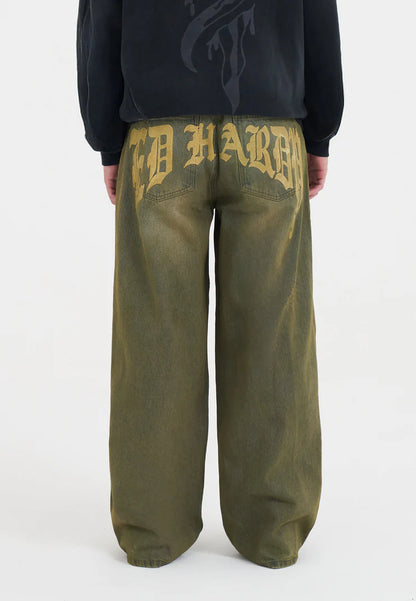 Jeans Ed Hardy Tattoo City Bleach