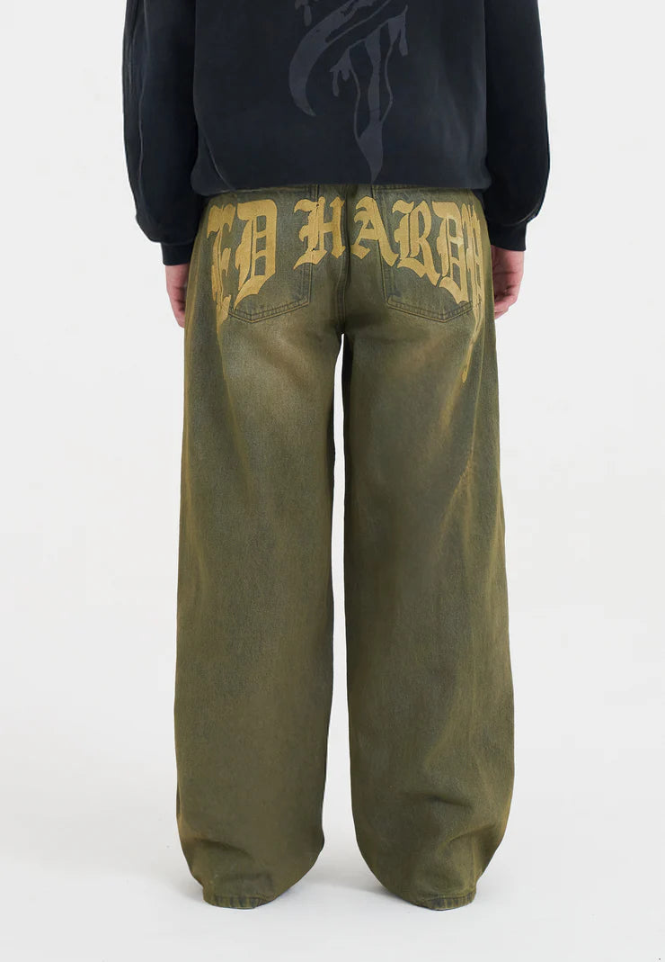 Jeans Ed Hardy Tattoo City Bleach