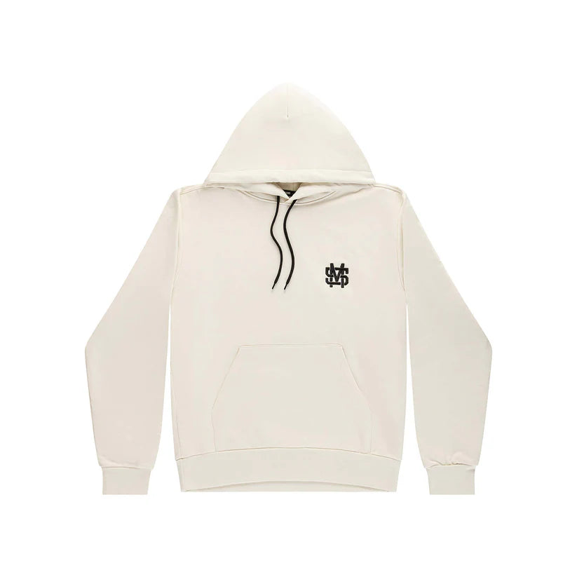 Felpa 5tate Of Mind "5OM MONOGRAM" Monogram Hoodie Off white