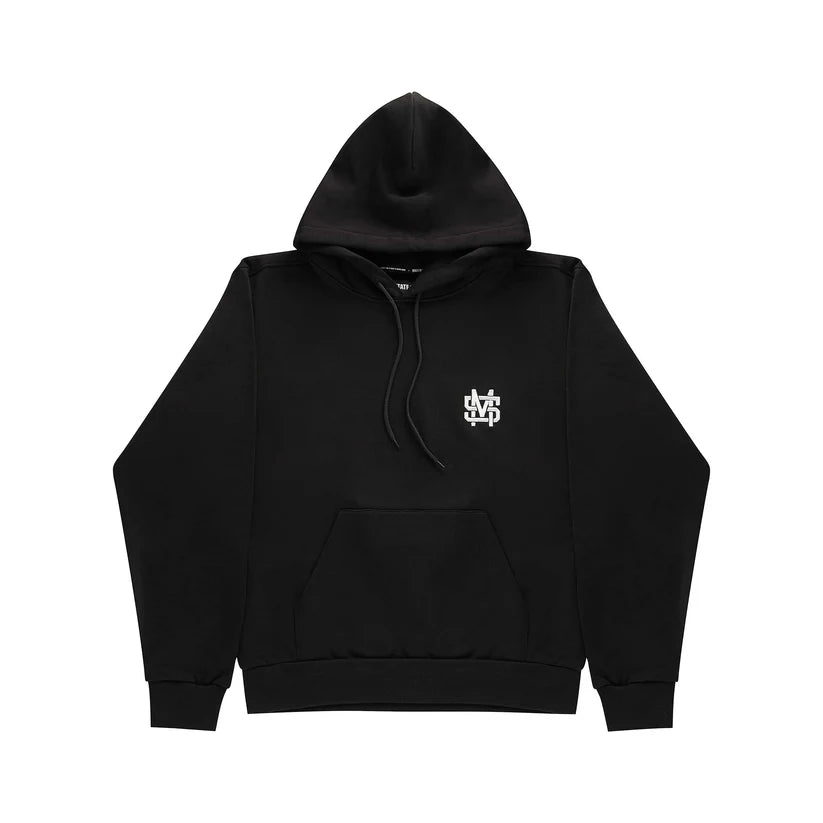 Felpa 5tate Of Mind "5OM MONOGRAM" Monogram Hoodie Black