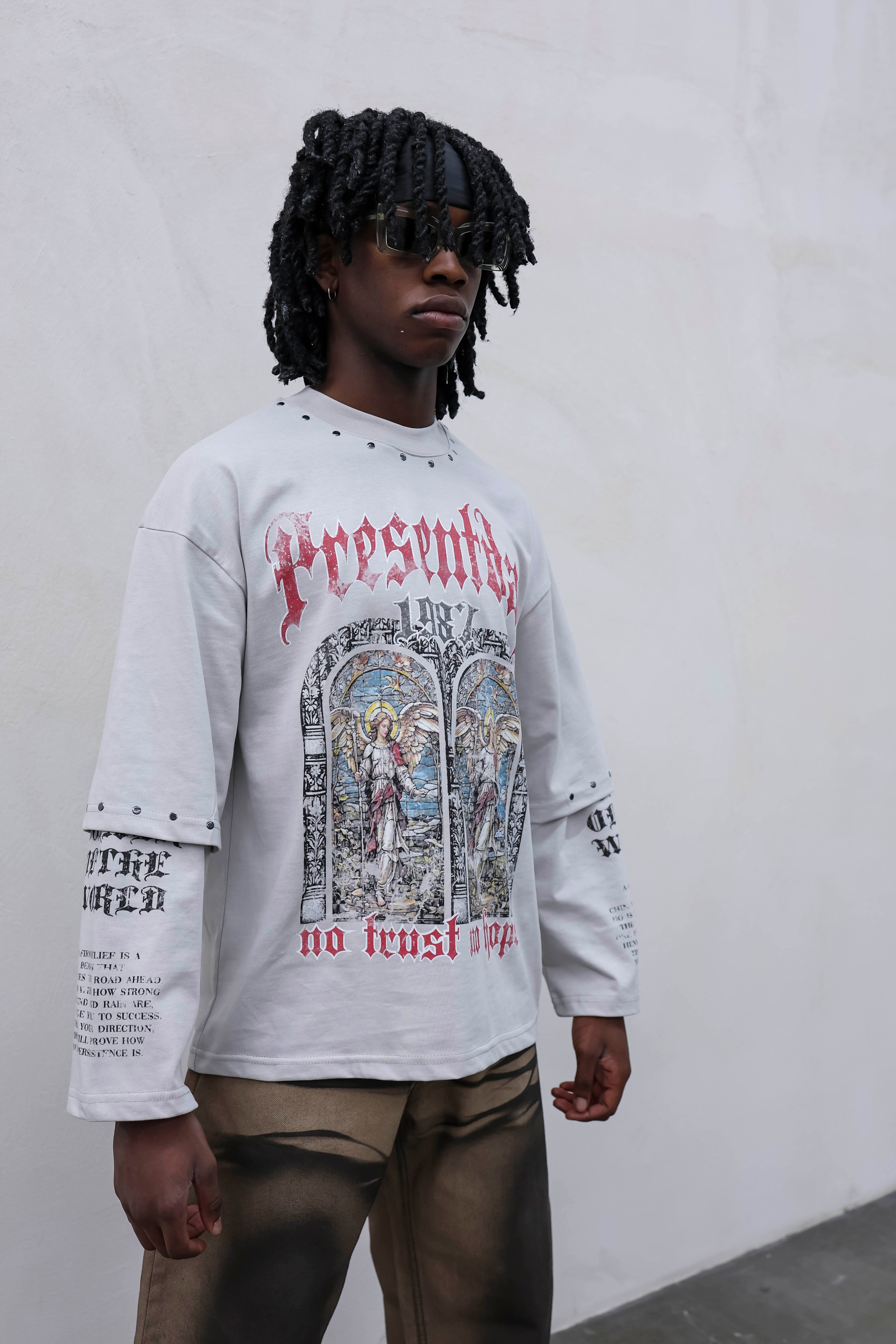 Longsleeve Street Gothic Edition Gesso