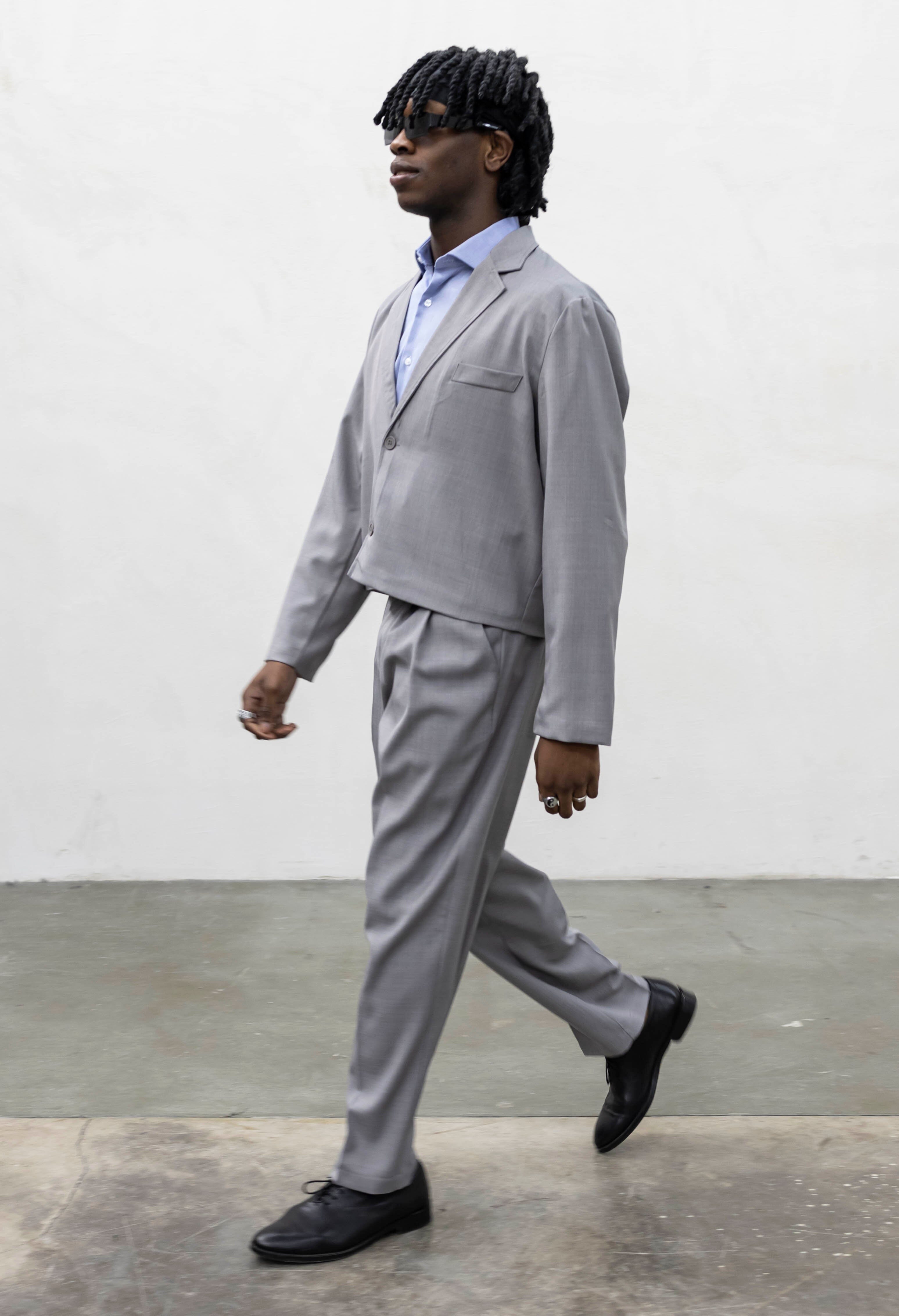 Coordinato Abito Valencia Grigio Ghiaccio