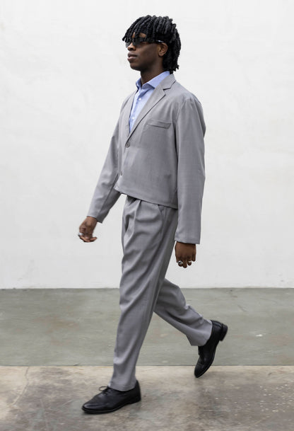 Coordinato Abito Valencia Grigio Ghiaccio