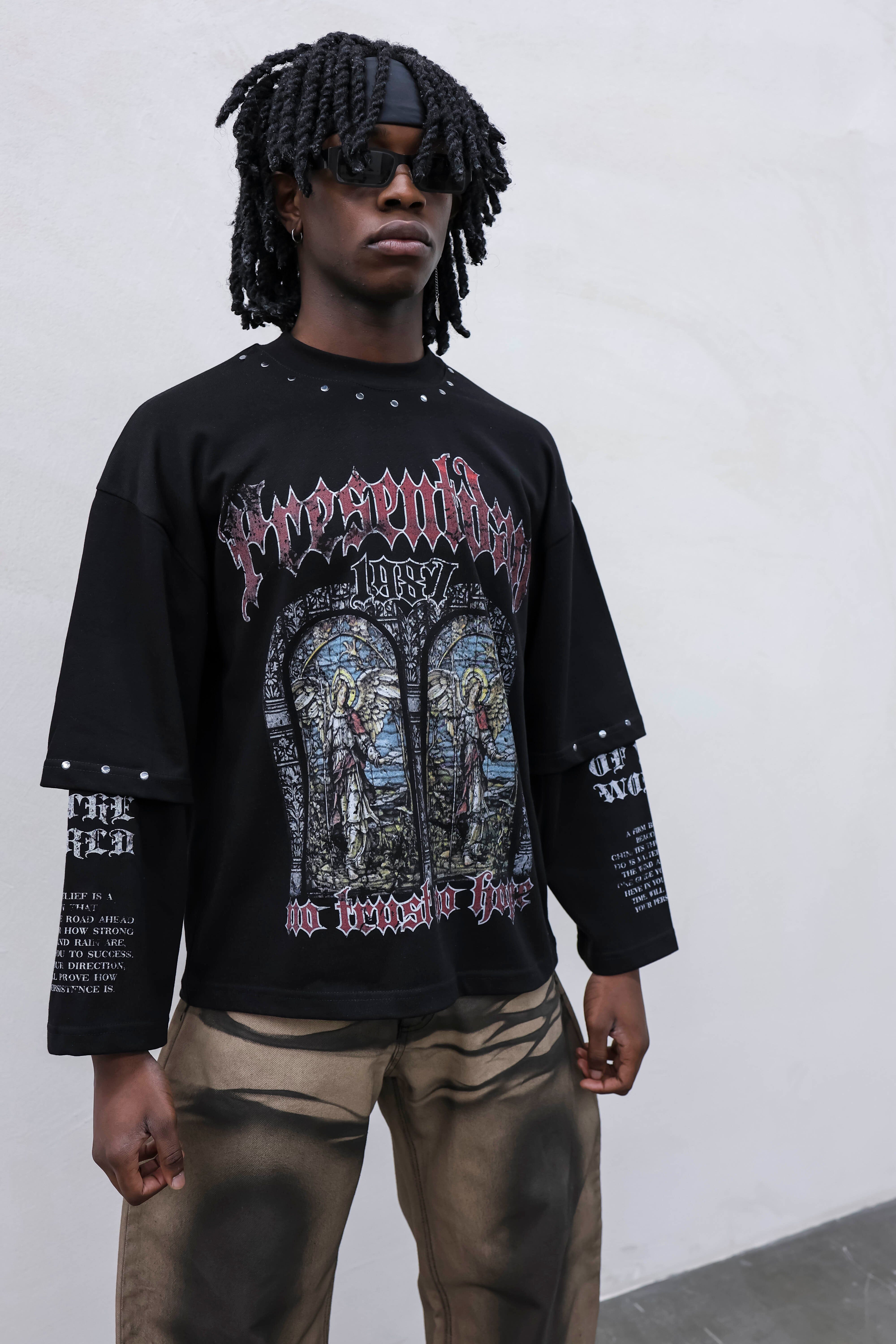 Longsleeve Street Gothic Edition Nera