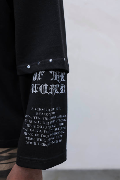 Longsleeve Street Gothic Edition Nera