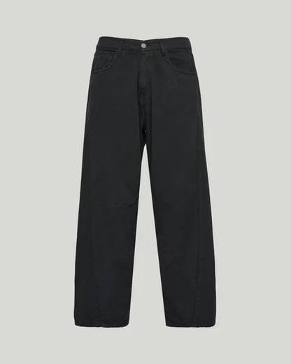 Pantalone FRWRD Baggy in denim Nero