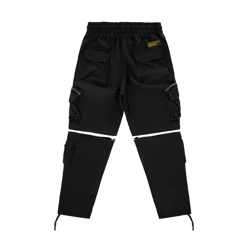 Pantalone State Of Mind " RETROFUTURE CARGO " Modulable Cargo Pant Black