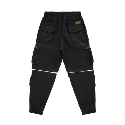 Pantalone State Of Mind " RETROFUTURE CARGO " Modulable Cargo Jogger Black