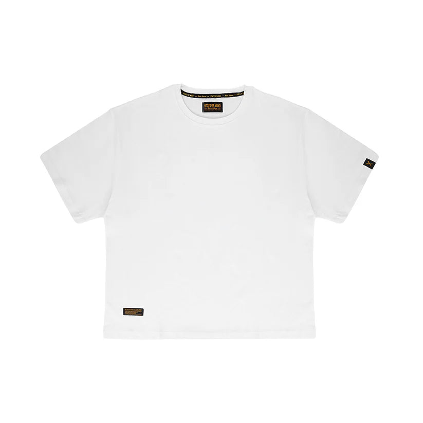 T-shirt 5tate of mind box retrofuture basic white
