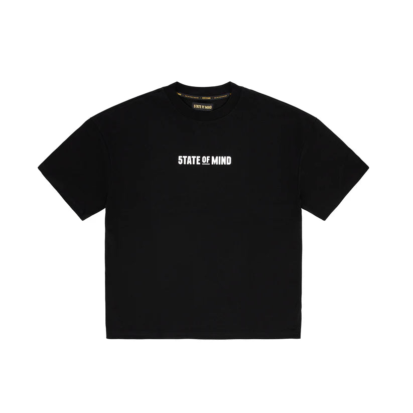 T-shirt 5tate of mind box logo black