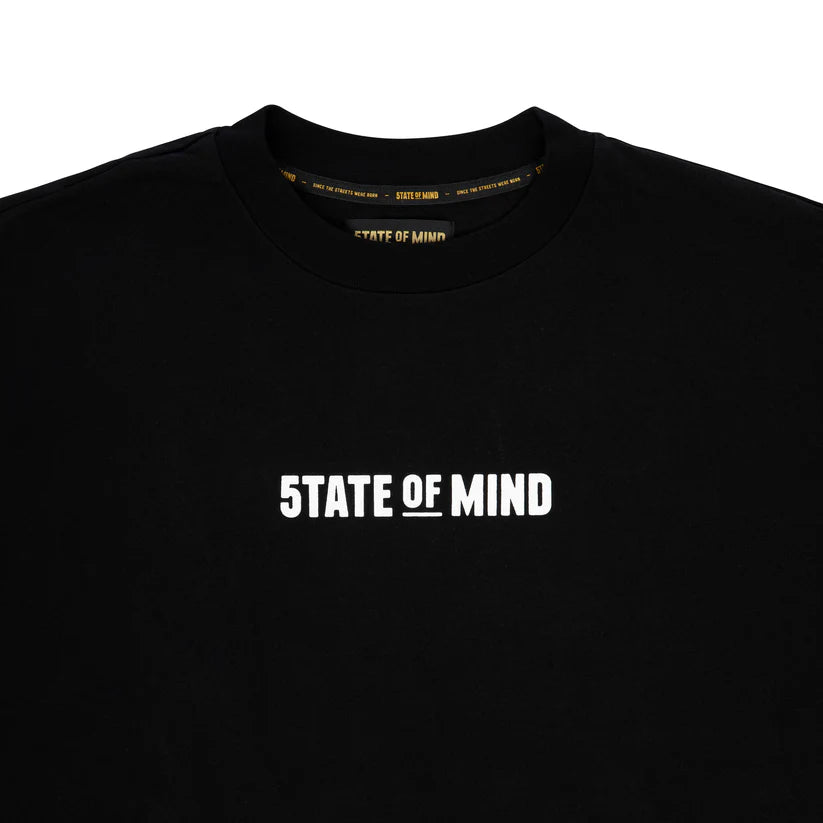 T-shirt 5tate of mind box logo black