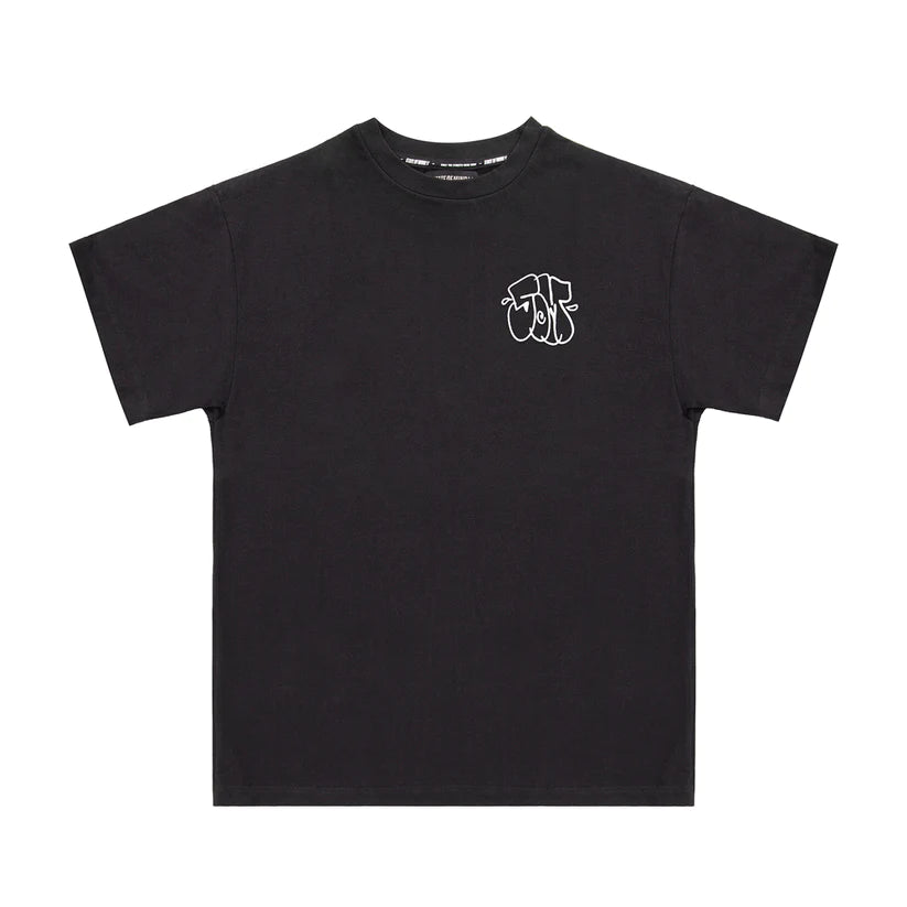 T-shirt state of mind " 5OM FLOP STUDIO " T-Shirt Black