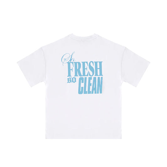 T-Shirt State Of Mind " SO FRESH SO CLEAN " T-Shirt White