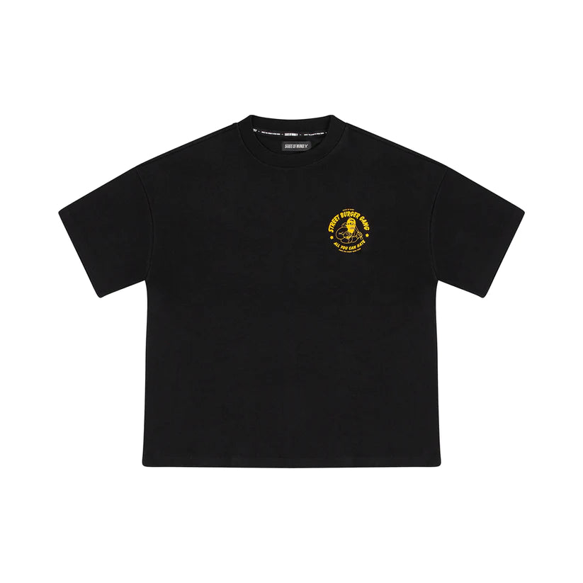 T-Shirt State Of Mind " STREET BURGER " T-Shirt Black