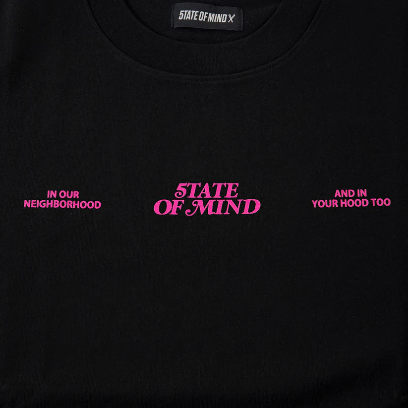 T-Shirt State Of Mind " STREET DREAMS " T-Shirt Black