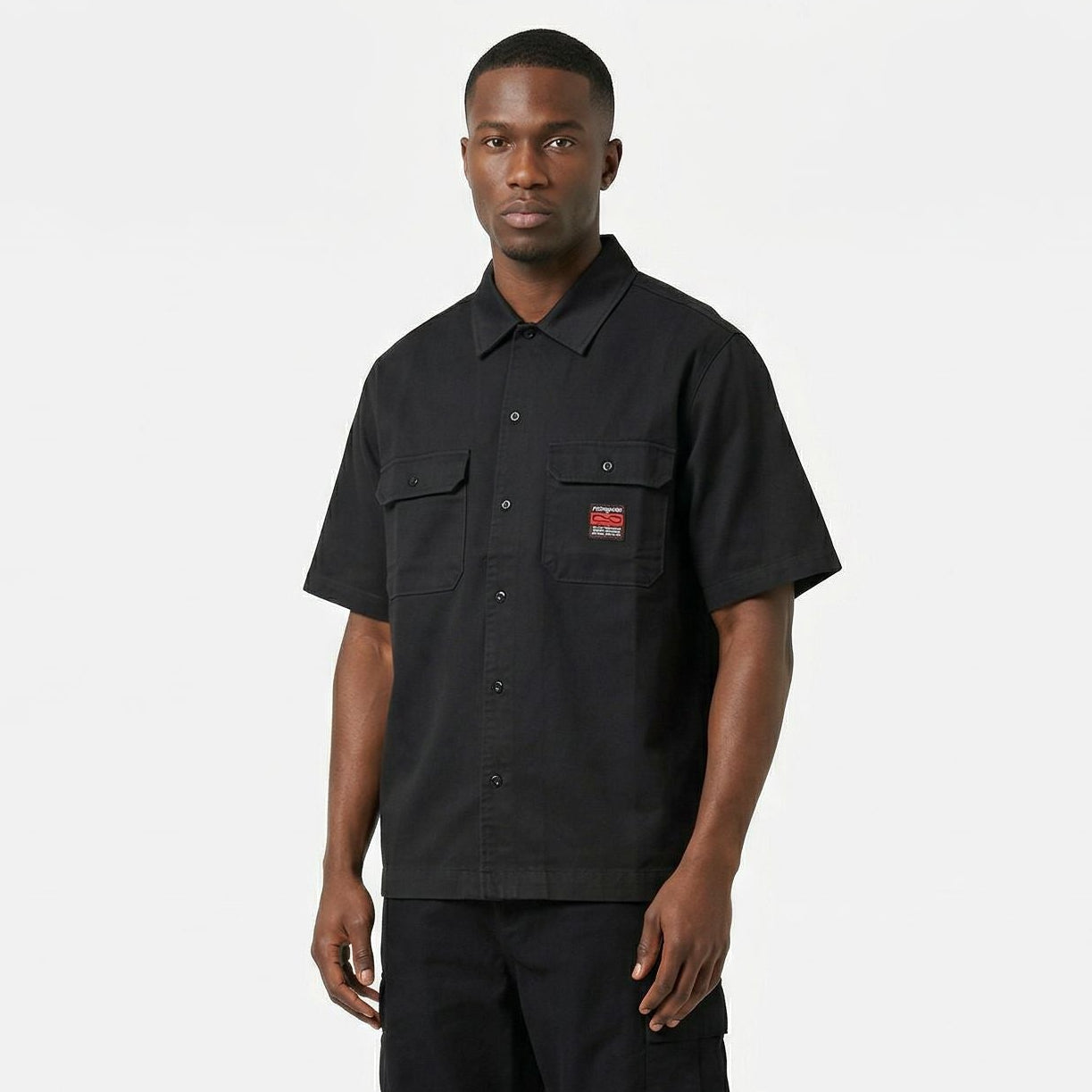 Camicia Propaganda "Agency" Work Shirt – Black
