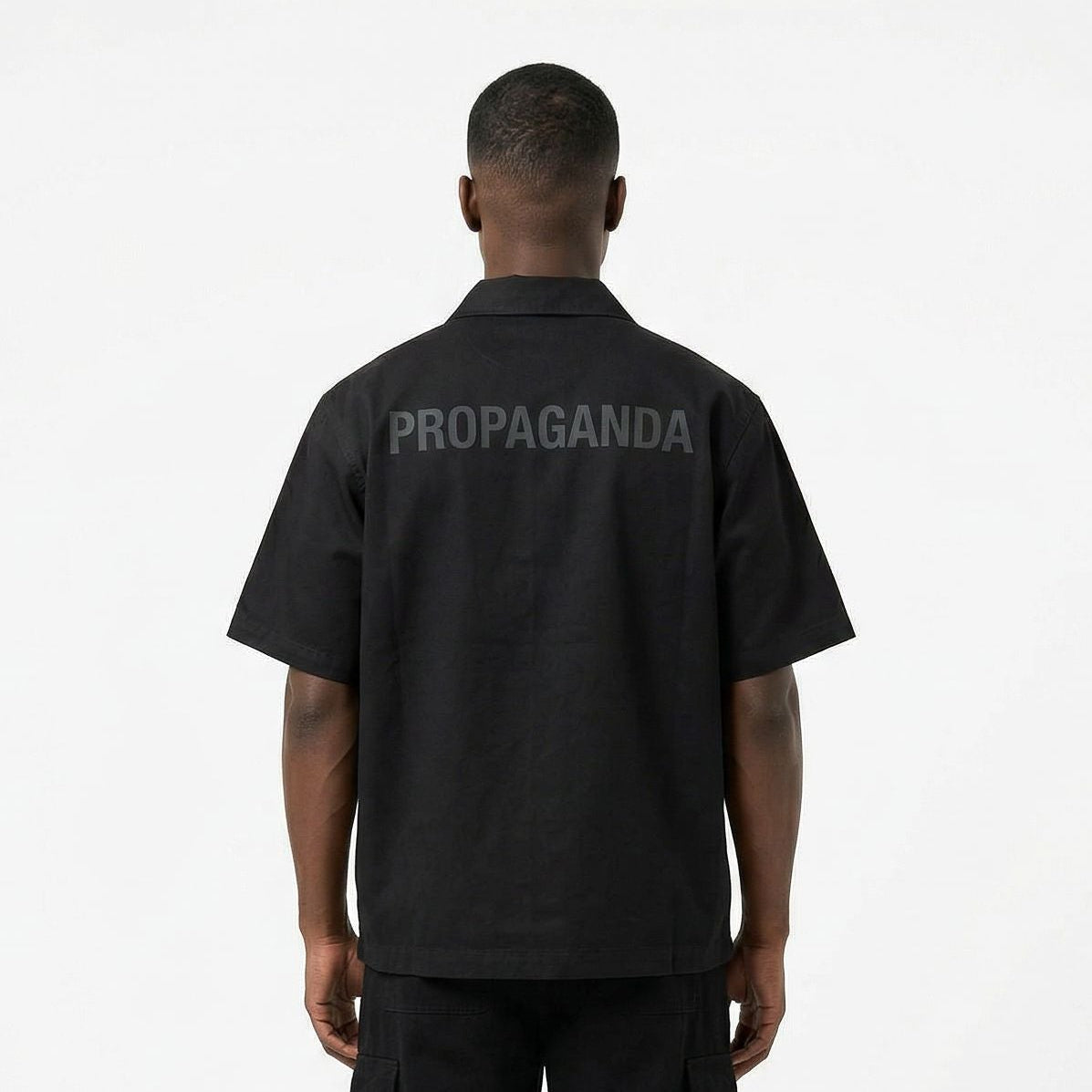 Camicia Propaganda "Agency" Work Shirt – Black