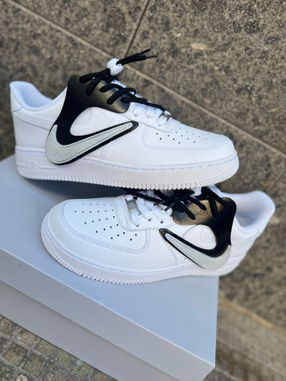 nike air force 1 custom - swoosh 3D