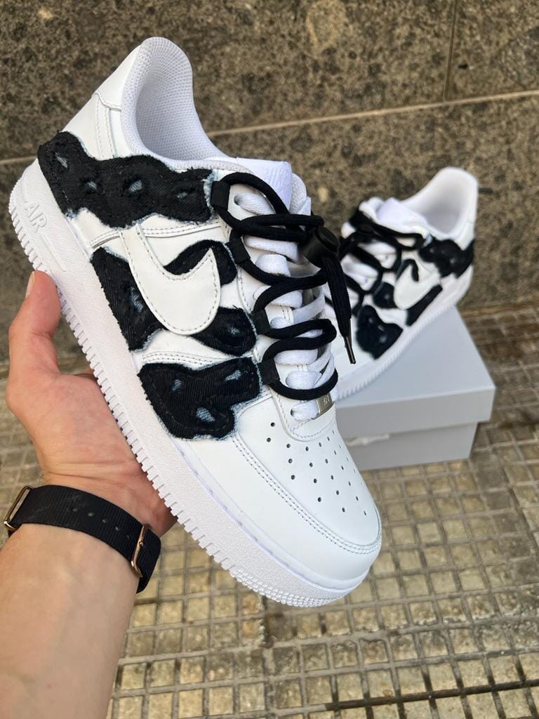 Nike air force 1 custom - Blue Skin