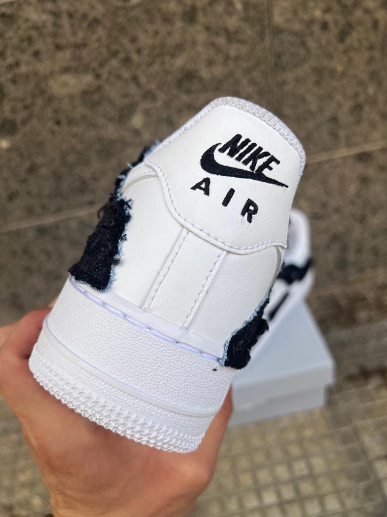 Nike air force 1 custom - Blue Skin