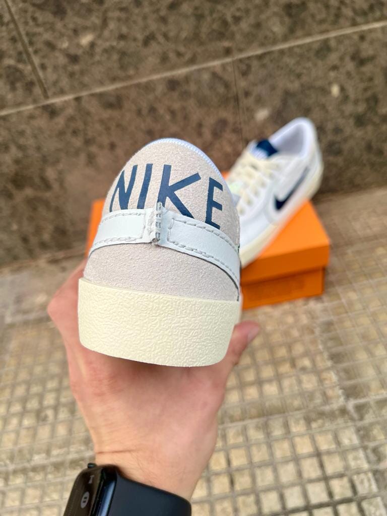 Nike Blazer Low Jumbo "White/Navy"