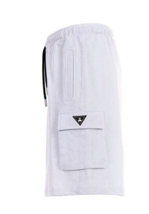 Pantaloncino Butnot tasconi e patch bianco