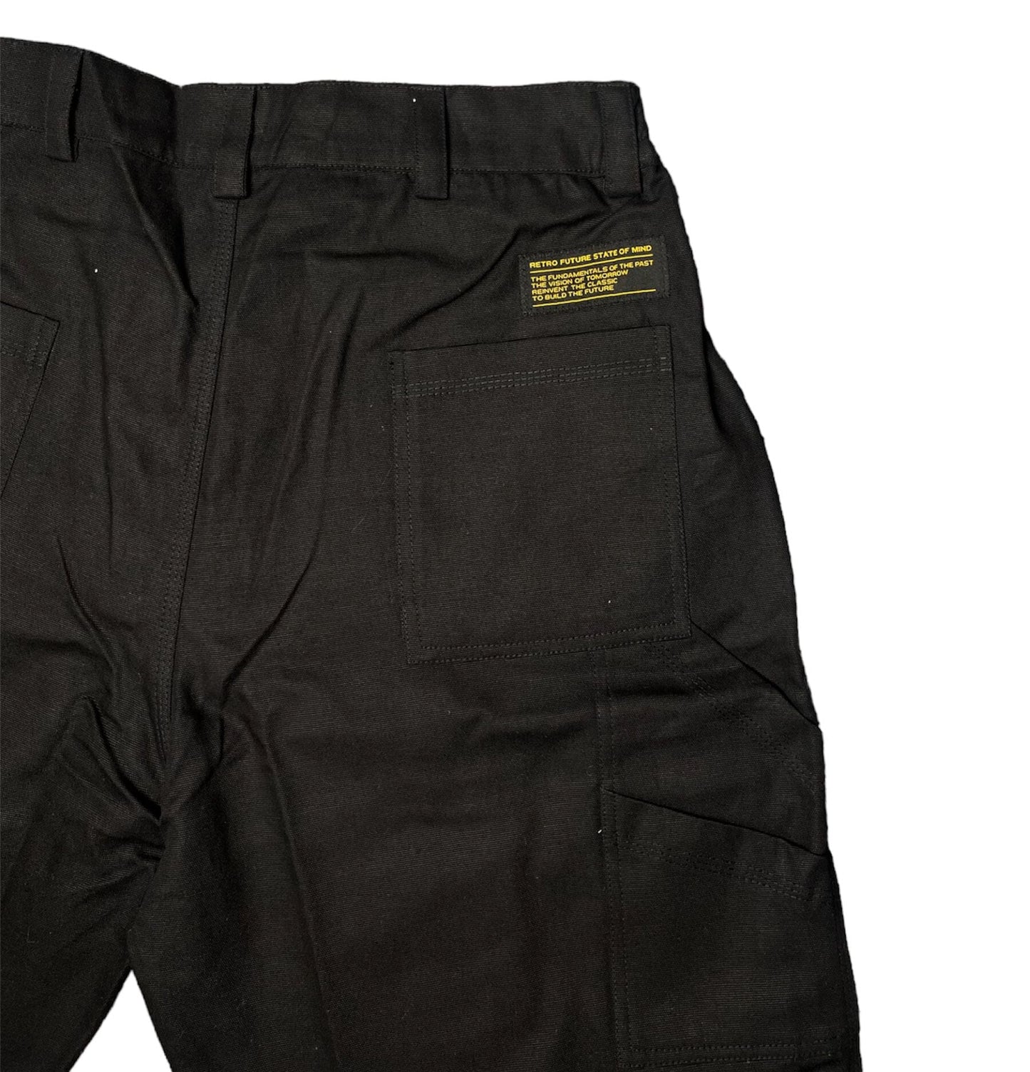 State Of Mind worker Shorts Black