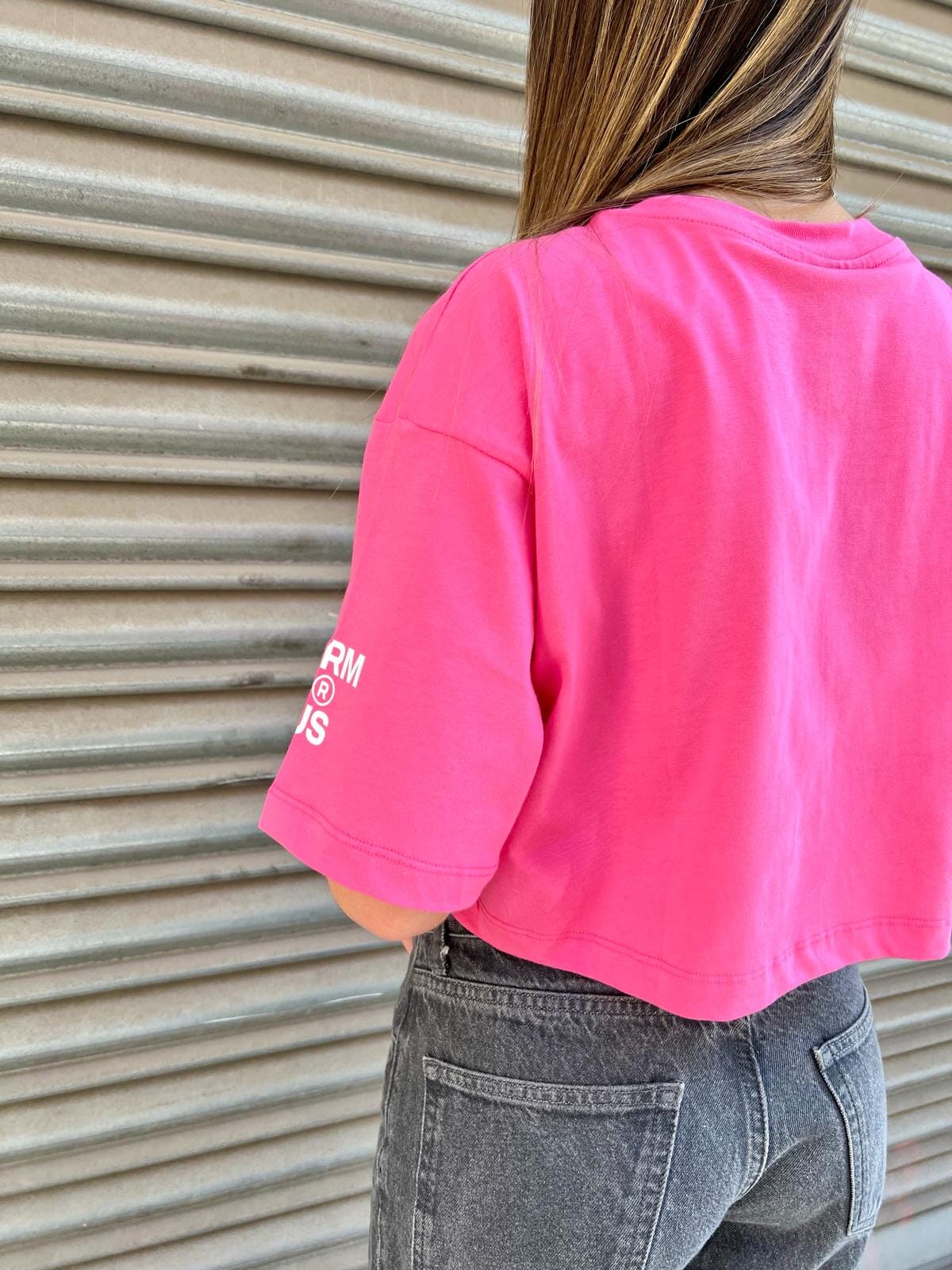 T-shirt Pharmacy pink corta da donna