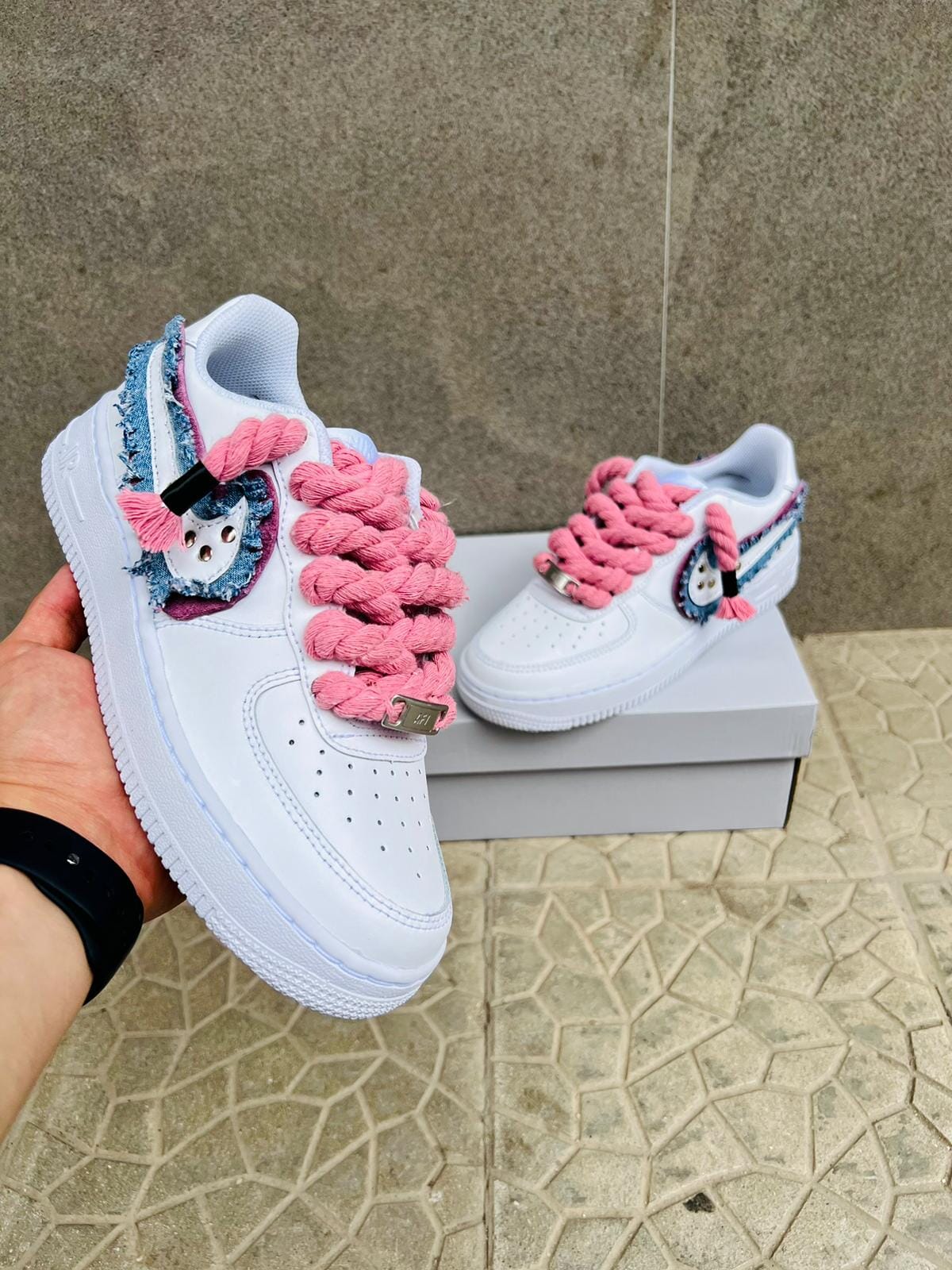 Nike Air Force 1 Custom Pink