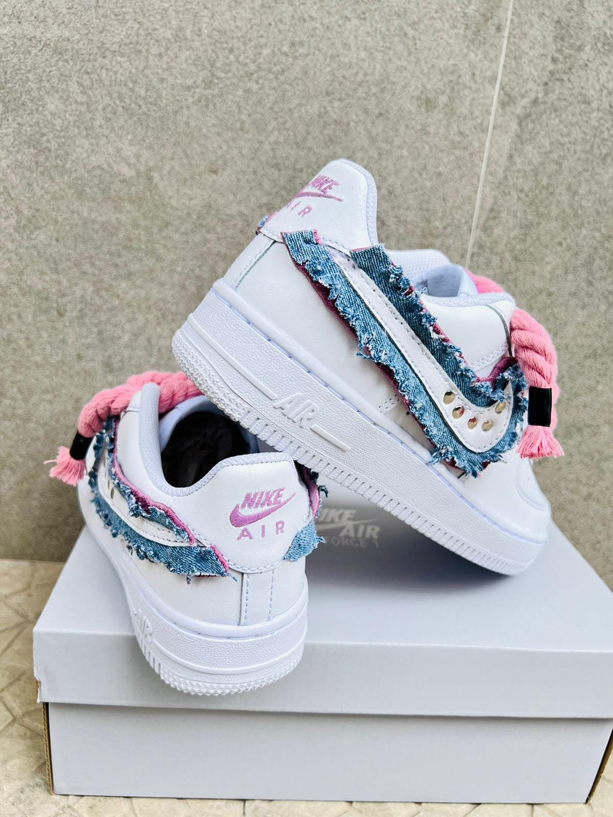 Nike Air Force 1 Custom Pink