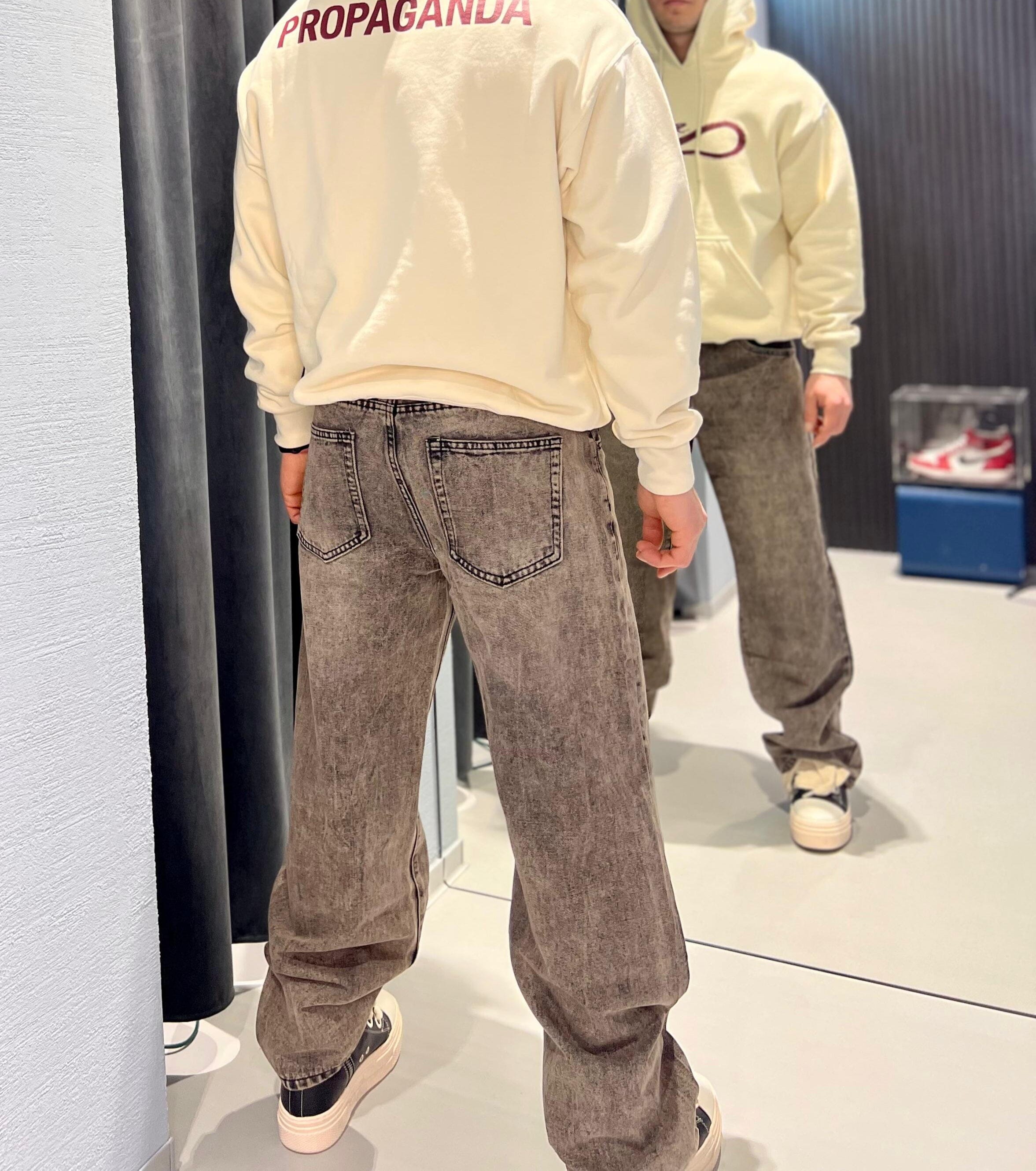 Jeans Baggy Fit Brown