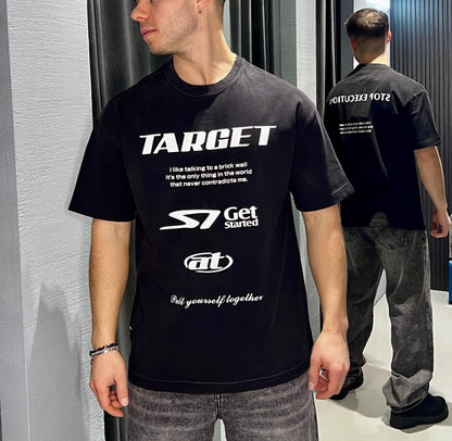 T-shirt Target Nera