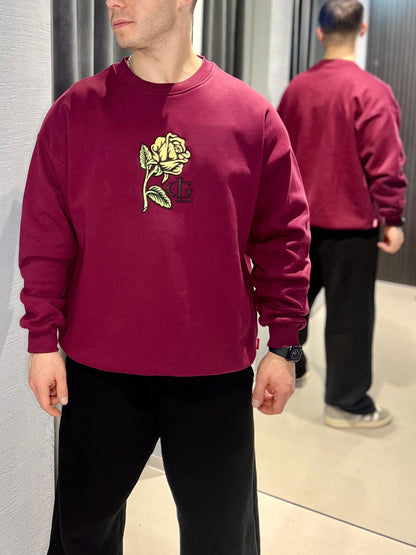 Felpa Lovegang Rose Crewneck BX