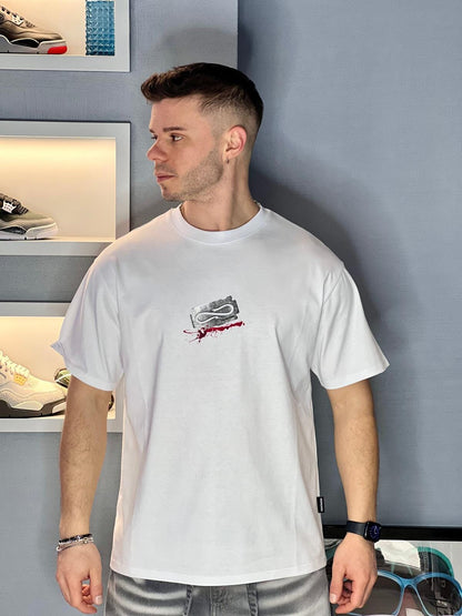 T-shirt Propaganda Logo Blade Tee White