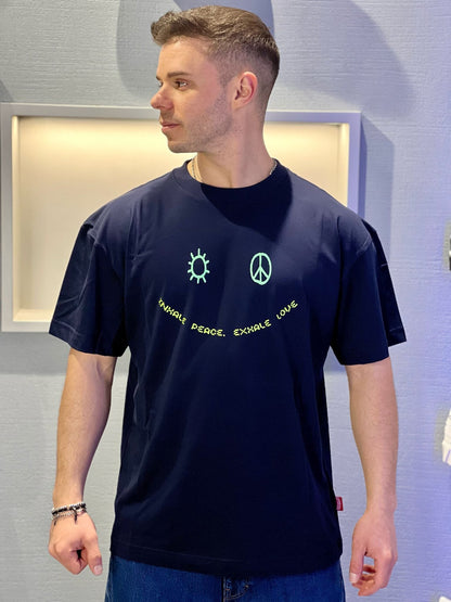 T-shirt Lovegang Smile Navy