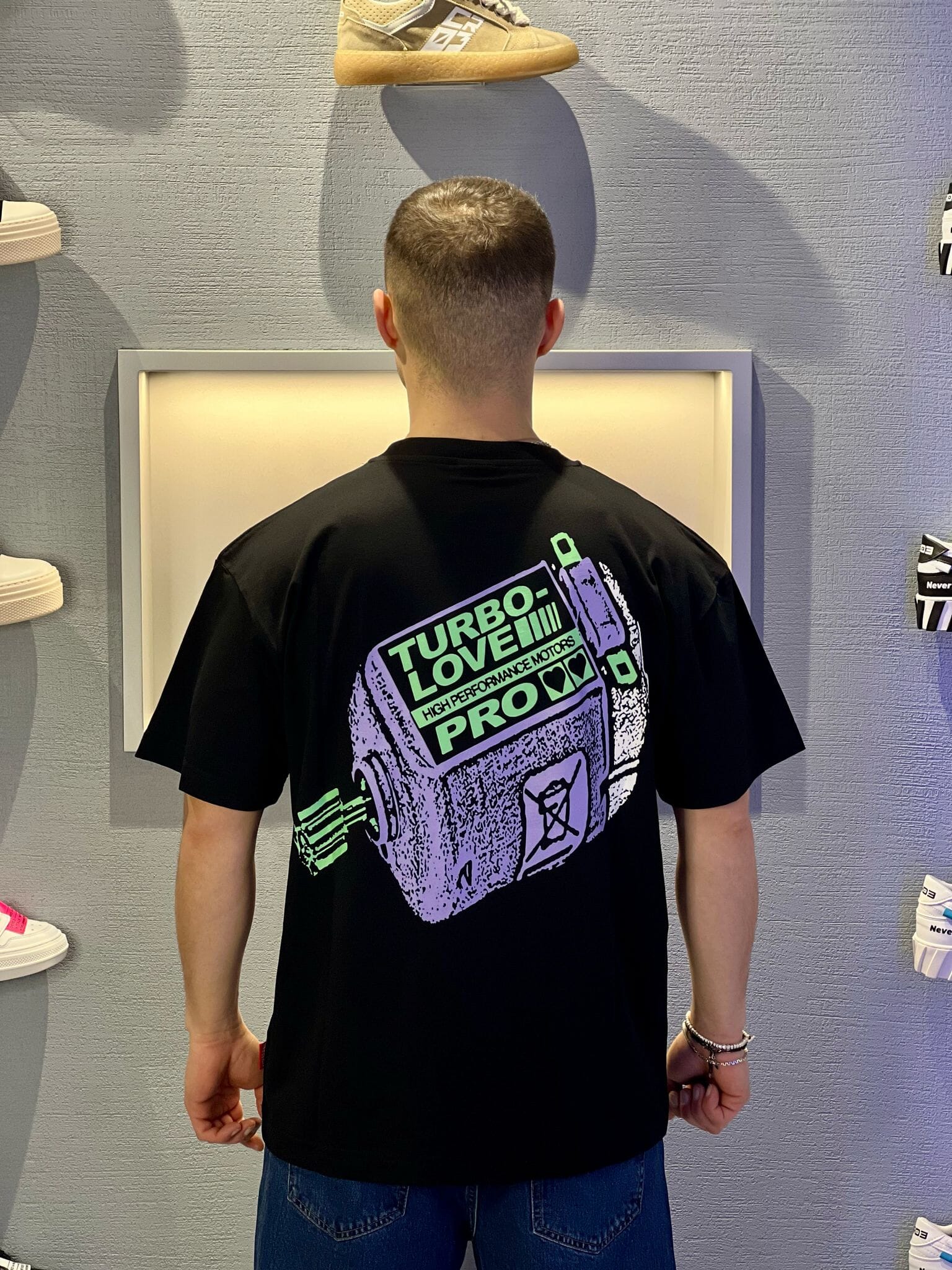 T-shirt Lovegang Turbo-Love Black