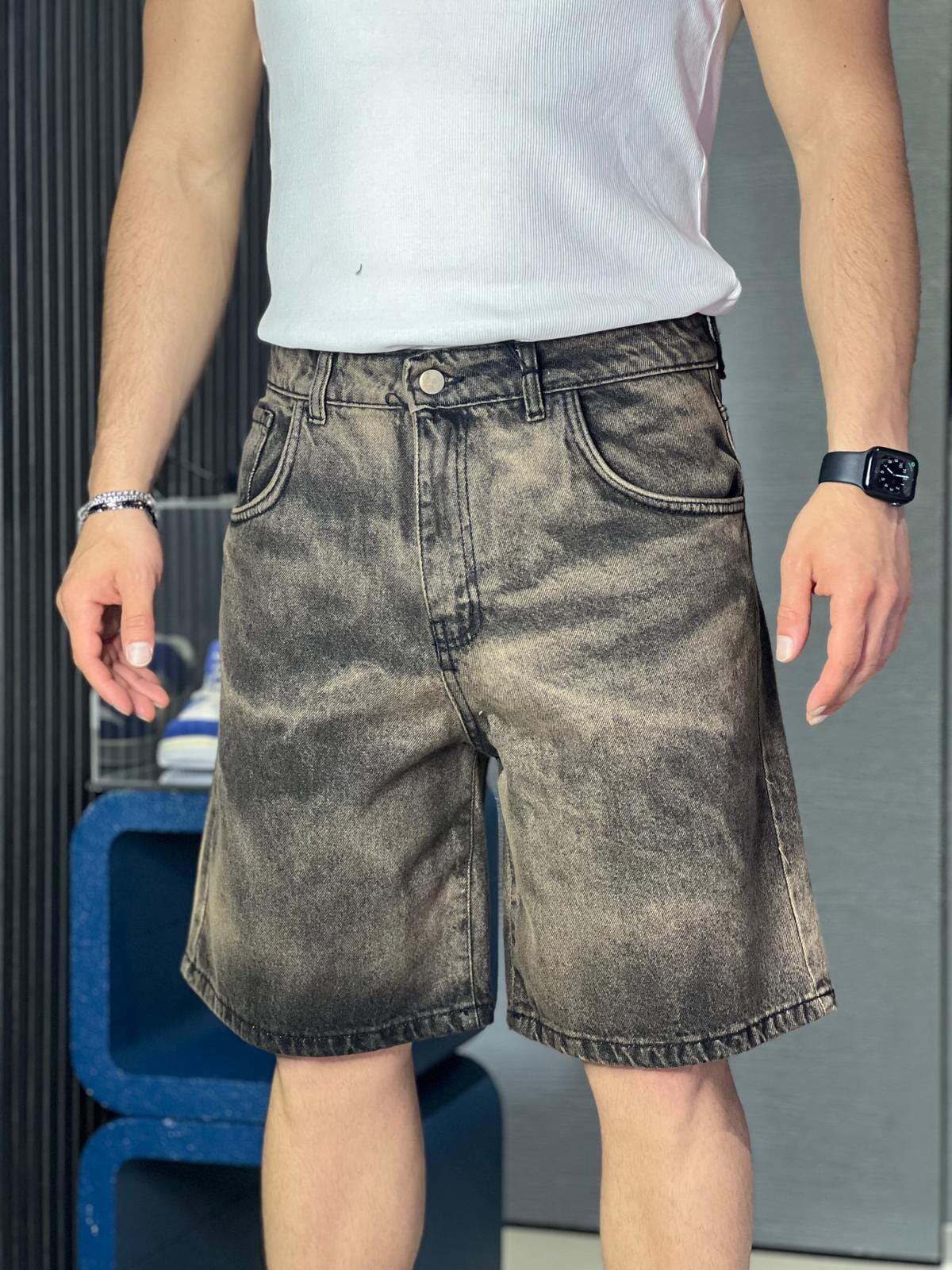 Short Denim Moro