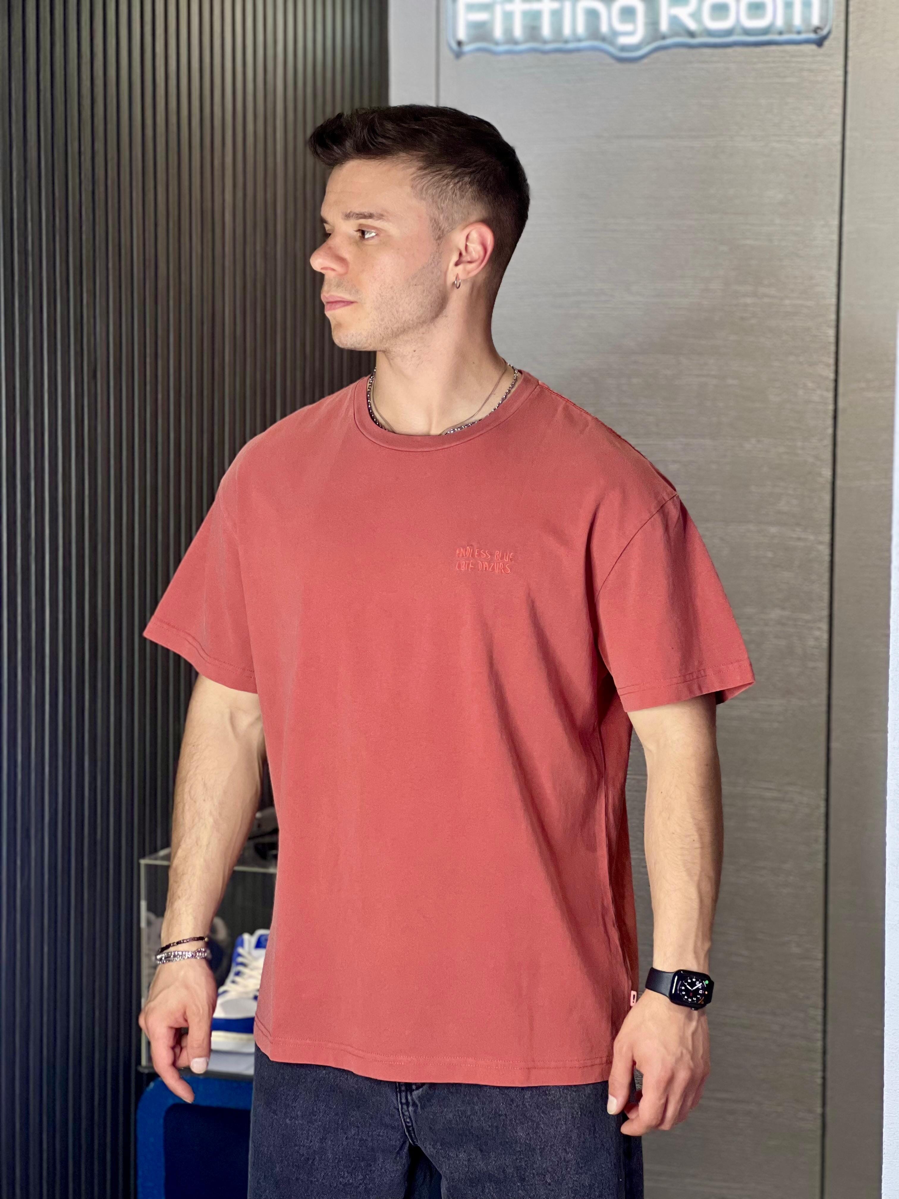 T-shirt Solid Pavlo Red