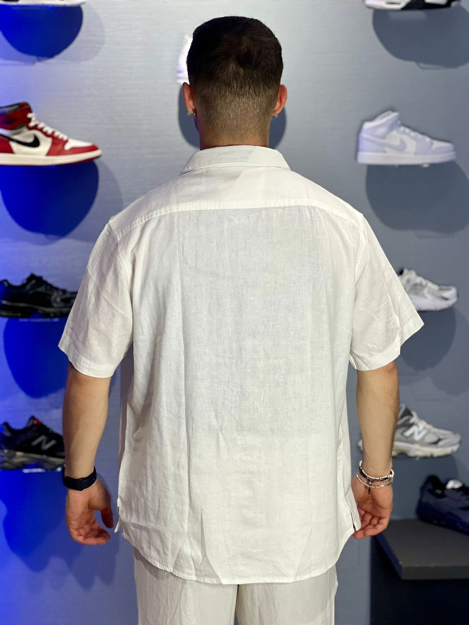 Camicia Solid Off White