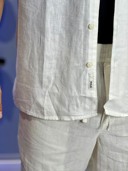 Camicia Solid Off White