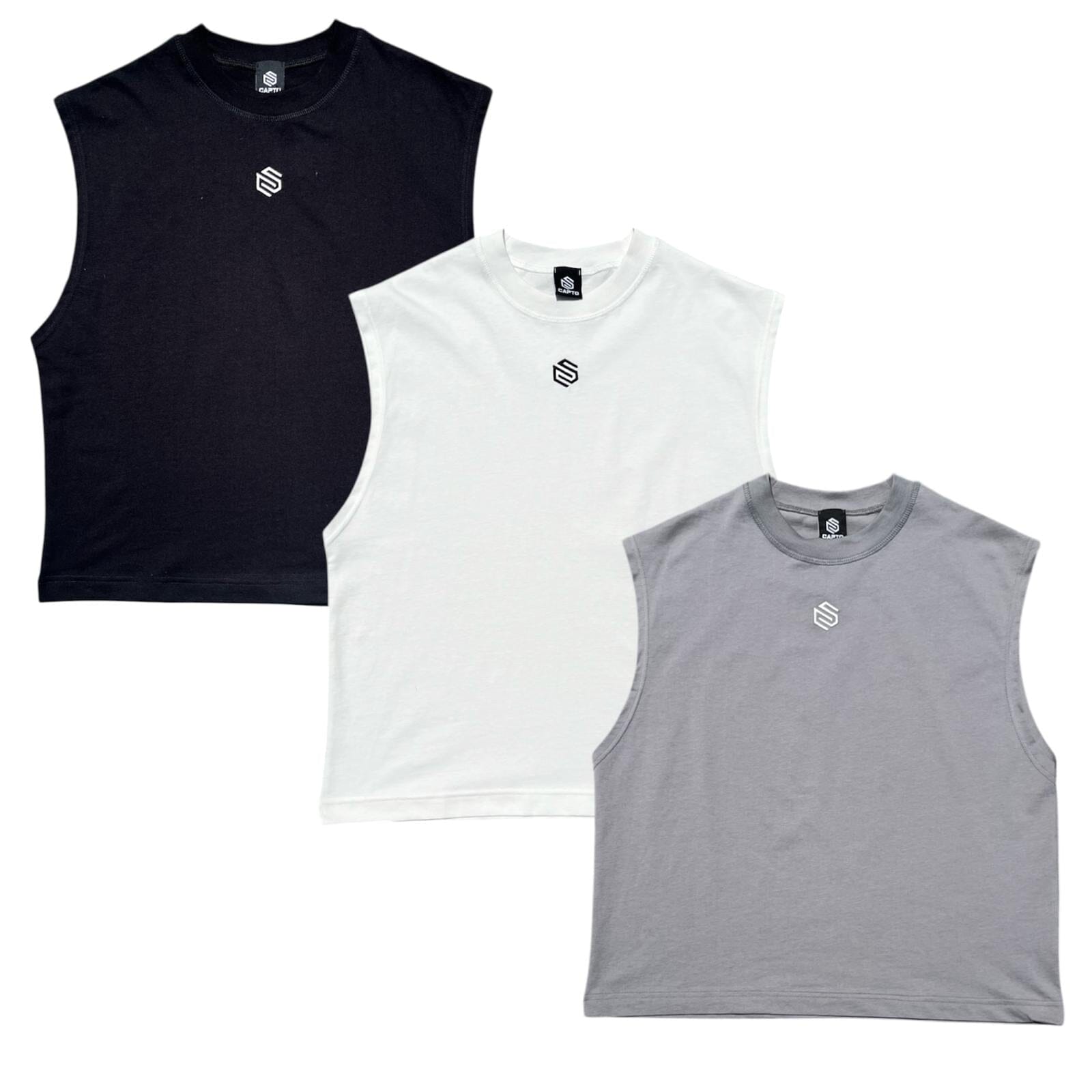 Box T-shirt Smanicata CAPTO 3 pz