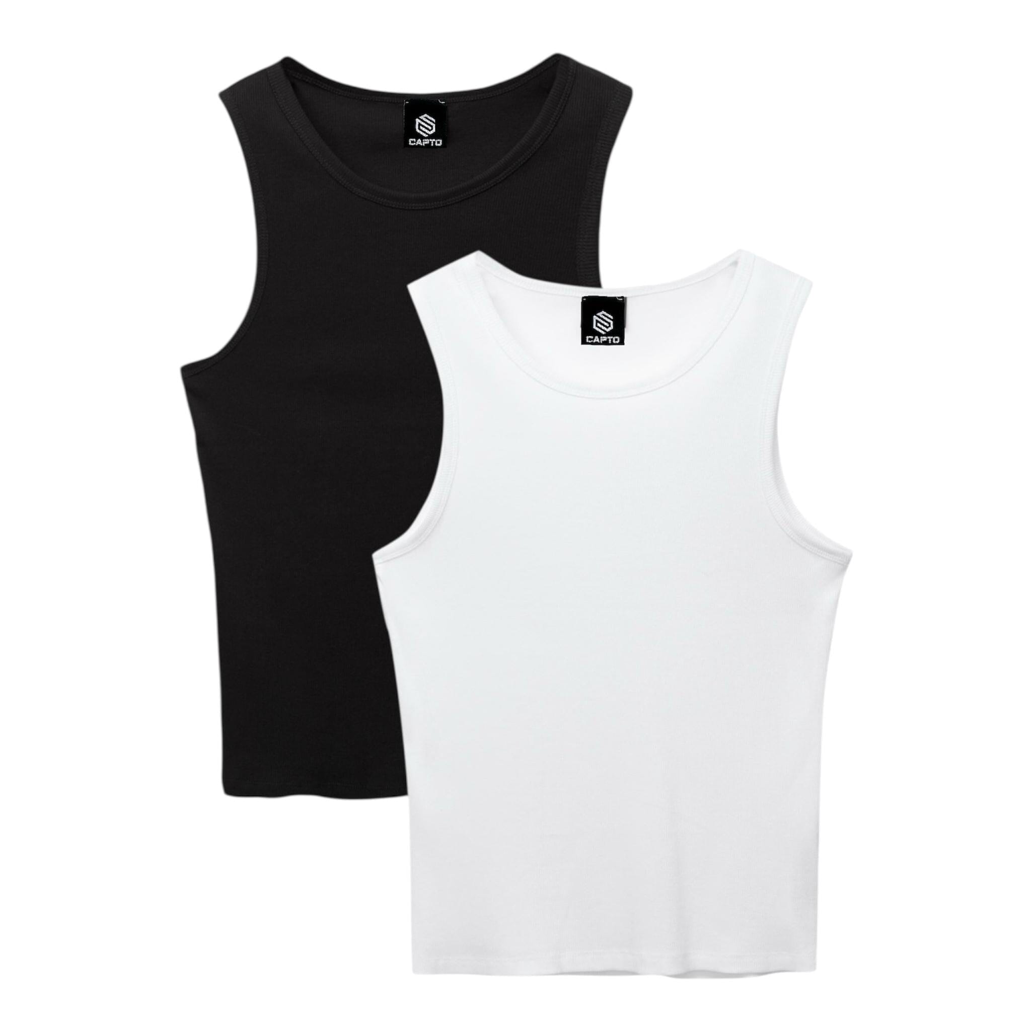 Canotta costina CAPTO Black