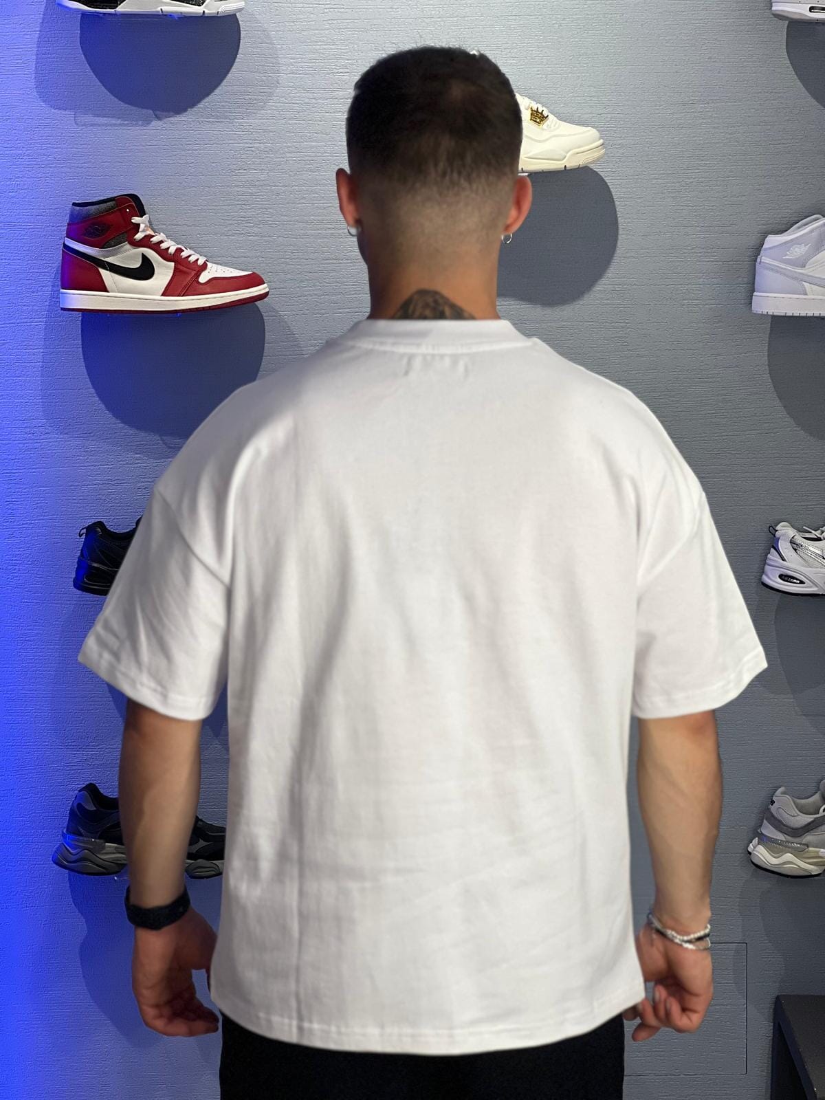 T-shirt 5tate of mind box logo white