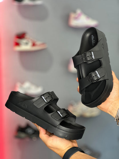 Ellesse Ciabatte Gommata Nera