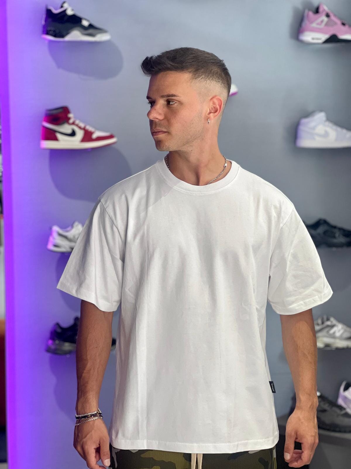T-shirt Fuck White effemme